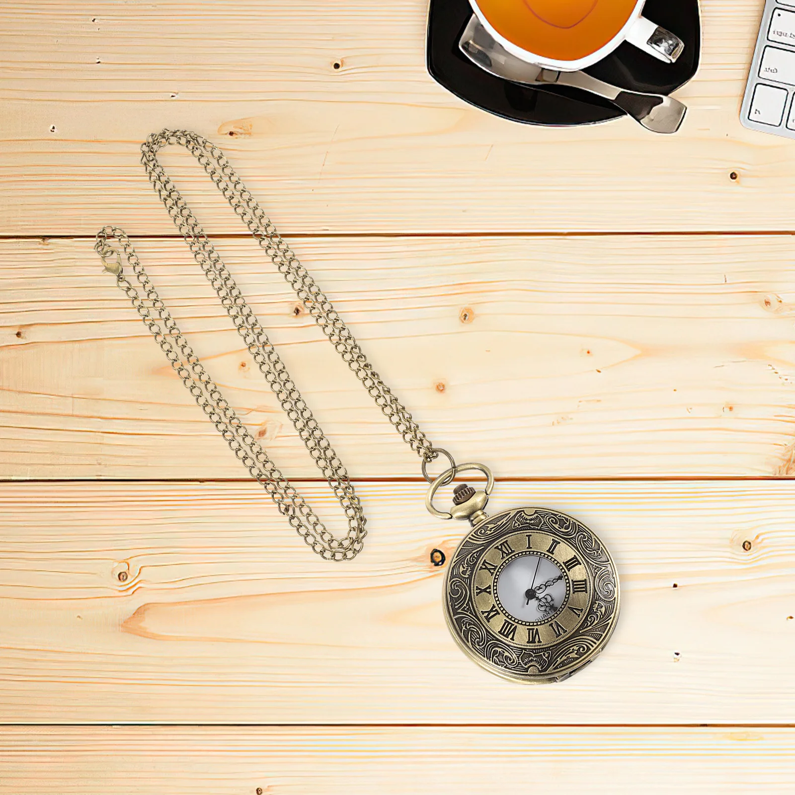 ساعة جيب كلاسيكية للرجال والنساء بتصميم براعة رائعة ومتينة وطول العمر هدية عملية لجميع الأعمار من الجنسين