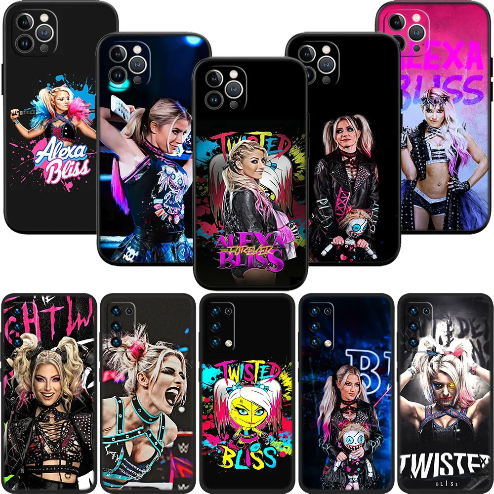 Coque de téléphone souple Alexa Bliss LO3 pour Samsung Galaxy S20 S21 S22 Ultra FE + Plus A21S A22 A24 A25 A26 A30 A30S A31