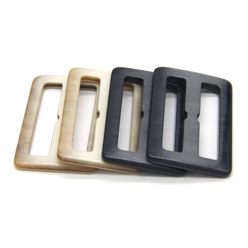 HENGC Large Resin Belt Buckle For Garment Luggage Buttons Women Coat Overcoat Dress Decorative DIY Sewing Accessories Wholesale