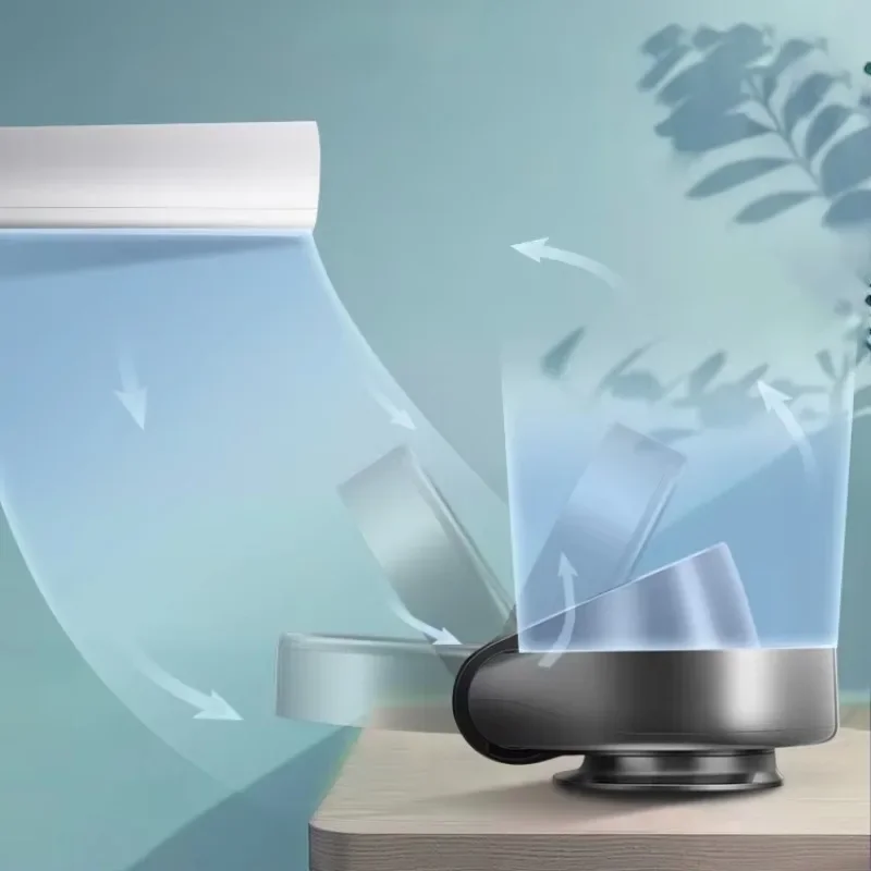 تصميم جديد مستدير، مروحة حائط ذات نوعية جيدة، التحكم الذكي في تطبيق الرياح لسطح المكتب