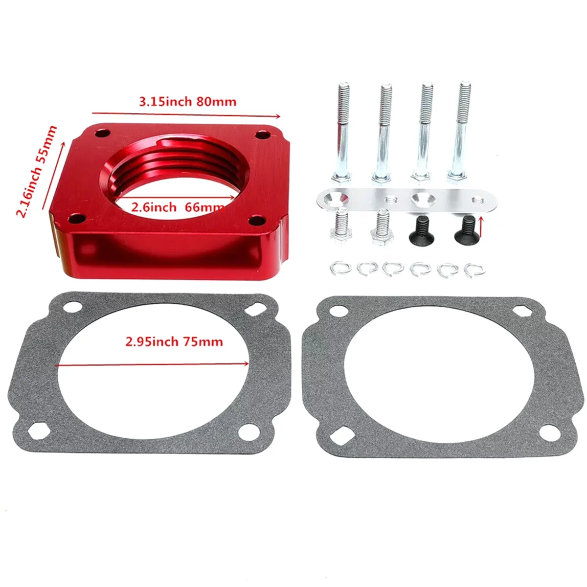 

A33K-400-524 Проставка корпуса дроссельной заслонки для Ford Mustang GT 1999-2004 4.6L V8