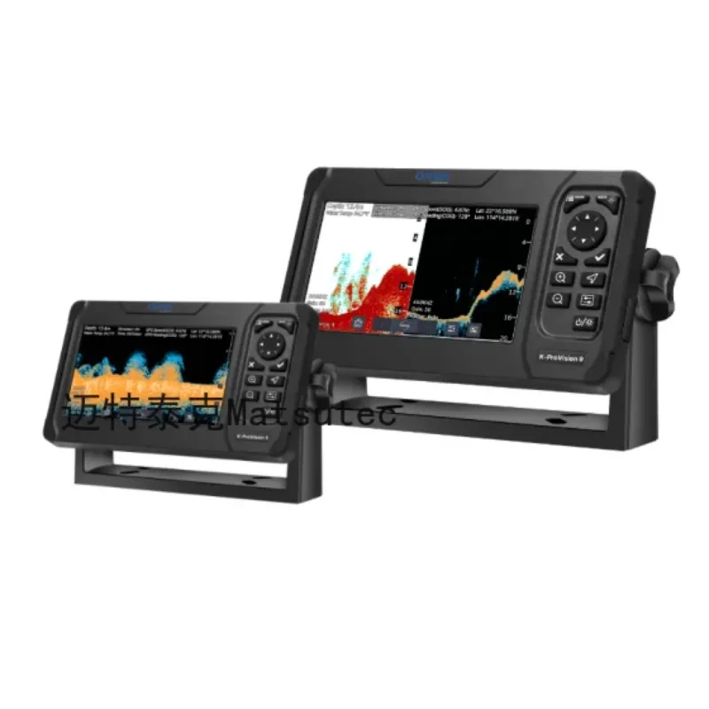 ONWA K-ProVision GPS/CHIRP 5” , 7” and 9'' Enhanced GPS/CHIRP Fishfinder with Sensitive Touchscreen Traditional Keypad Interface