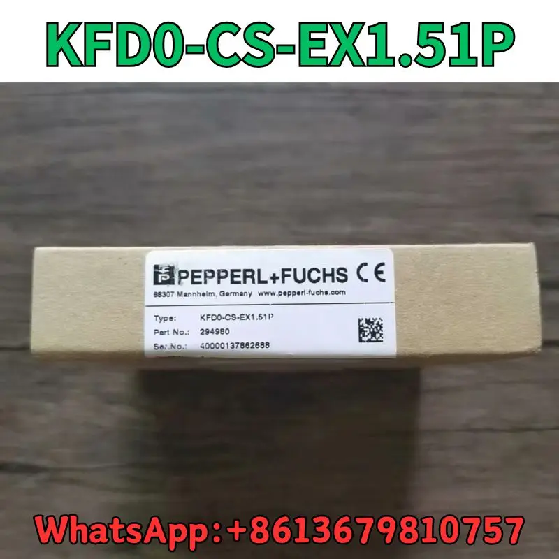 New Safety Barrier KFD0-CS-EX1.51P Fast Shipping