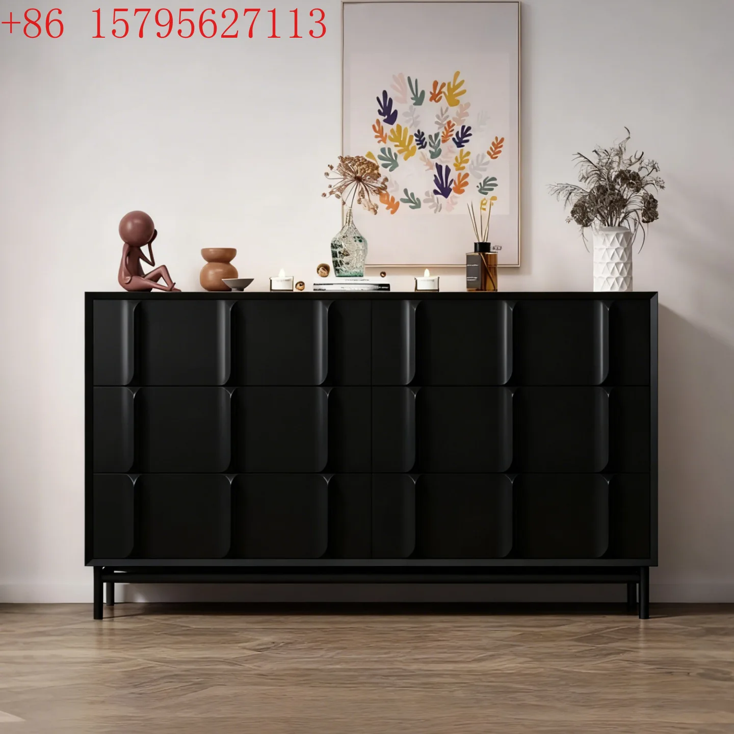 

Кремовый лакированный комод, шкаф для хранения из массива дерева, встроенный шкаф для прихожей