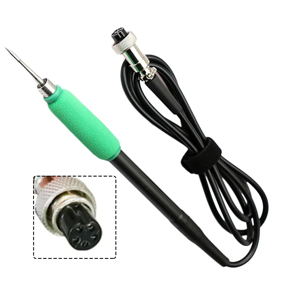 Imagem -03 - Estação de Soldadura Kit Punho de Ferro para Plug Air Solda Ferramentas Elétricas Acessórios Jbc 5pin 6pin C210 T210 1pc