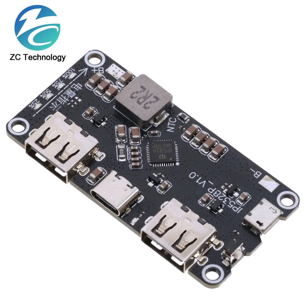 IP5328P Charging Po bidirectional Fast Charge Board Switch Module of the Mobile Motherboard Power 3.7V Boost 5V9V12V