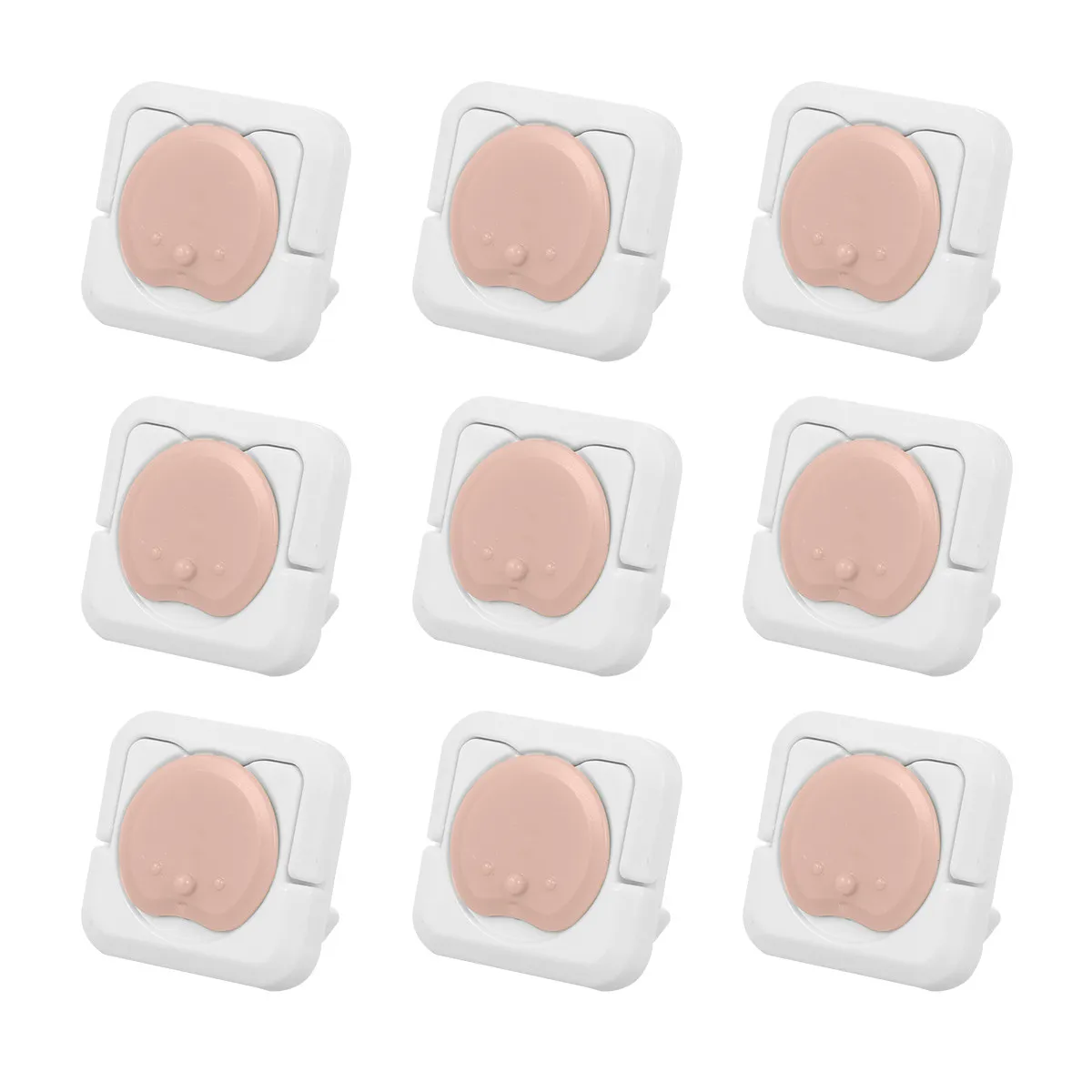 

24Pcs Socket Covers Childproof ABS Outlet Protector Sturdy Electrical Safety Shock Protection Plug Cover Outlet Covers