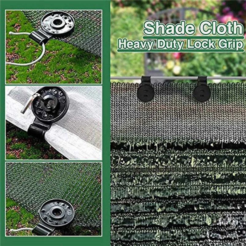 

ABGR-Shade Cloth Heavy Duty Lock Grip,Shade Cloth Clips,Tarp Clips Heavy Duty Lock Grip, Shade Cloth Clips Heavy Duty(110Pcs)