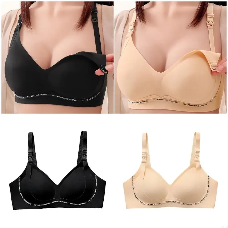 Sujetador lactancia suave que ofrece soporte suave y transpirable para mejorar comodidad elevación durante embarazo