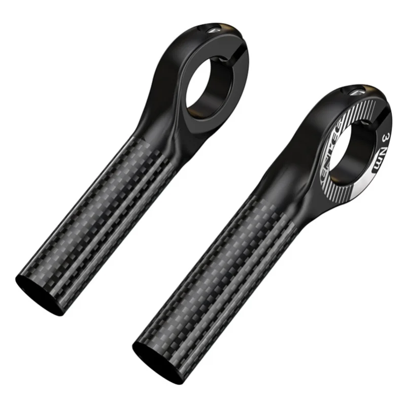 

Carbon Fiber Bicycle Handlebar Ends Mountain Bike Handlebar Grip Bike Vice Handlebar
