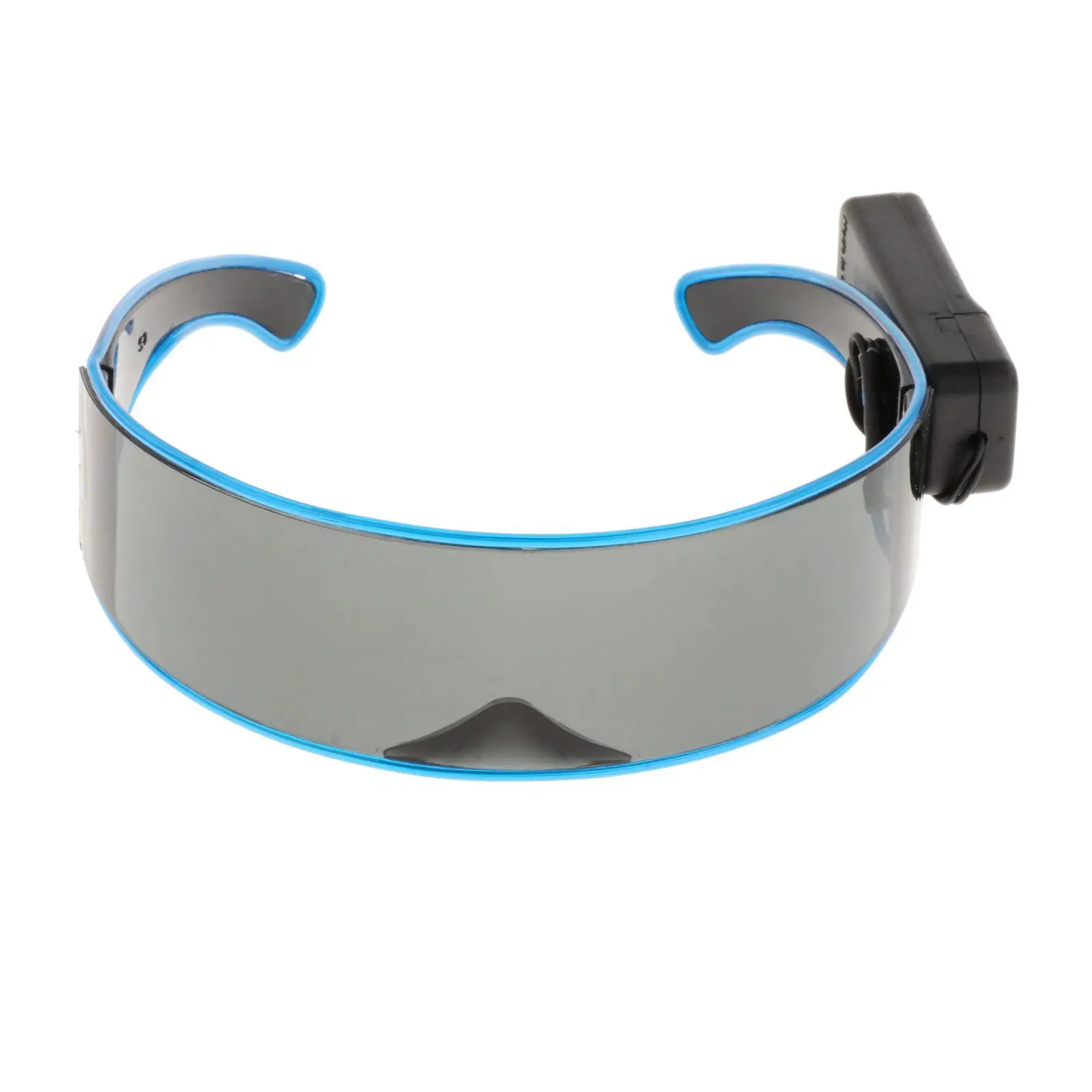 LED Luminous Sunglasses Electronic Visor Glasses Colorful Shades for Festivals Halloween Bars Parties Performance Men Women