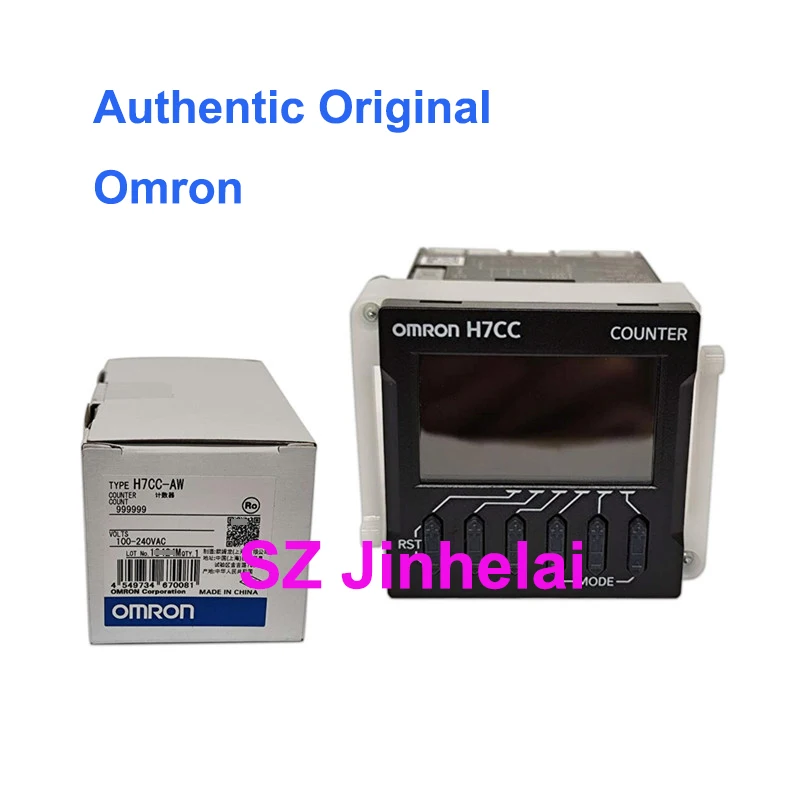 Authentic Original Omron Digital Counter Tachometer Counting Relay H7CC-A AD AW A11 AU AWS AWSD R11