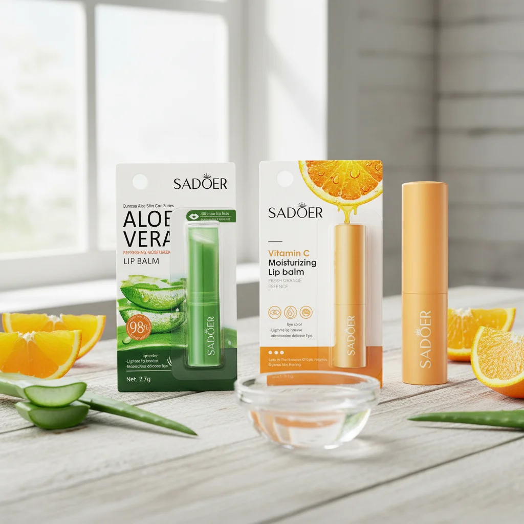 

Lip Aloe Balm Nourishing Refreshing Hydrating Moisturizing Preventing Cracking and Repairing Lips Gentle Non Irritating 1/2/3PCS