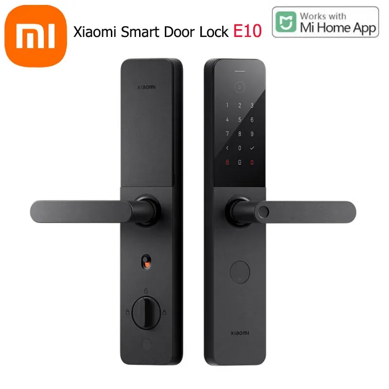 

Xiaomi Smart Door Lock E10 Bluetooth 5.3 Password NFC Fingerprint Unlock Intelligent Doorbell Work with Mi Home App 2022 NEW