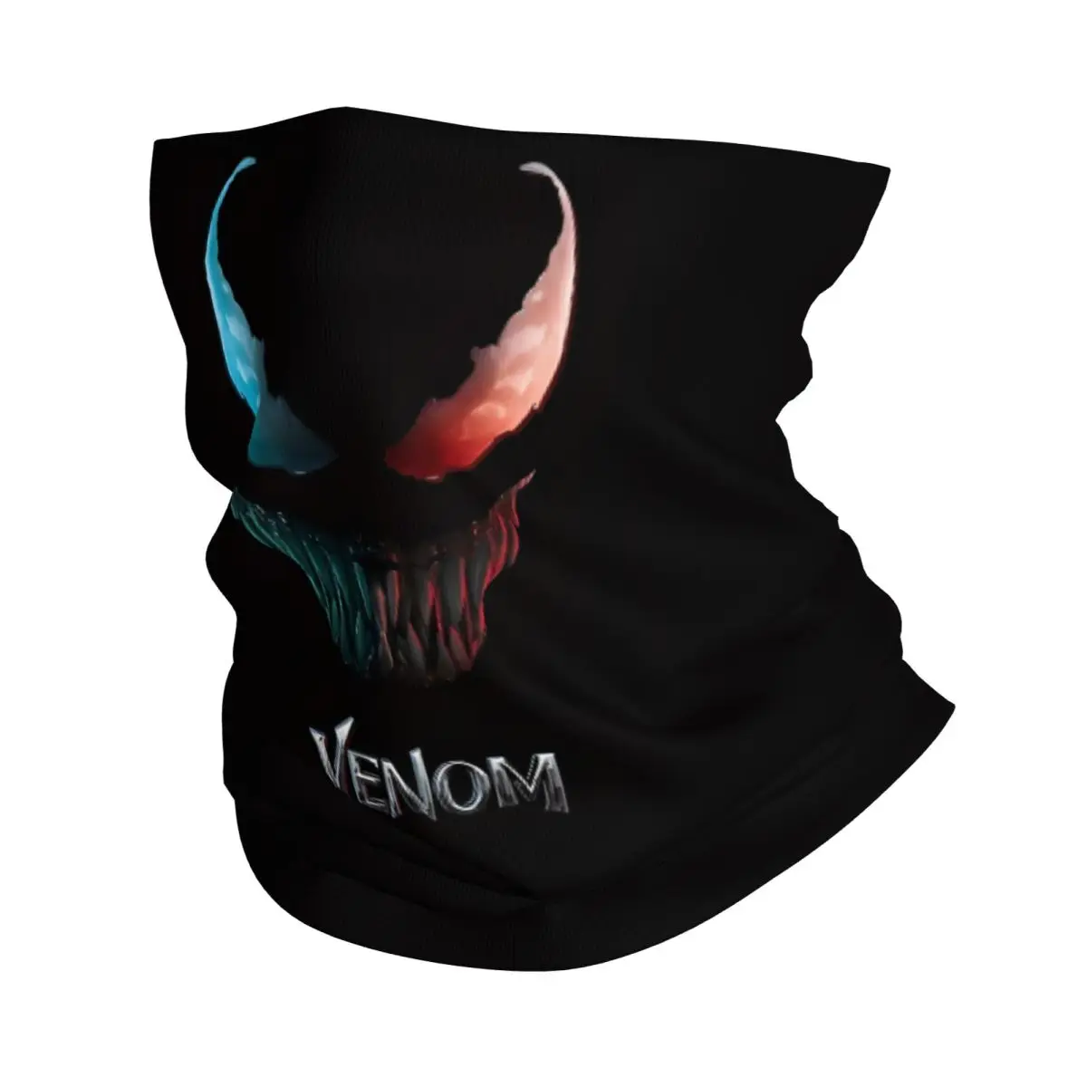 Gym Rat Motocross Bandana Neck Gaiter Printed Marvel Venom The Last Dance Face Scarf Multi-use  Riding Unisex Adult Washable