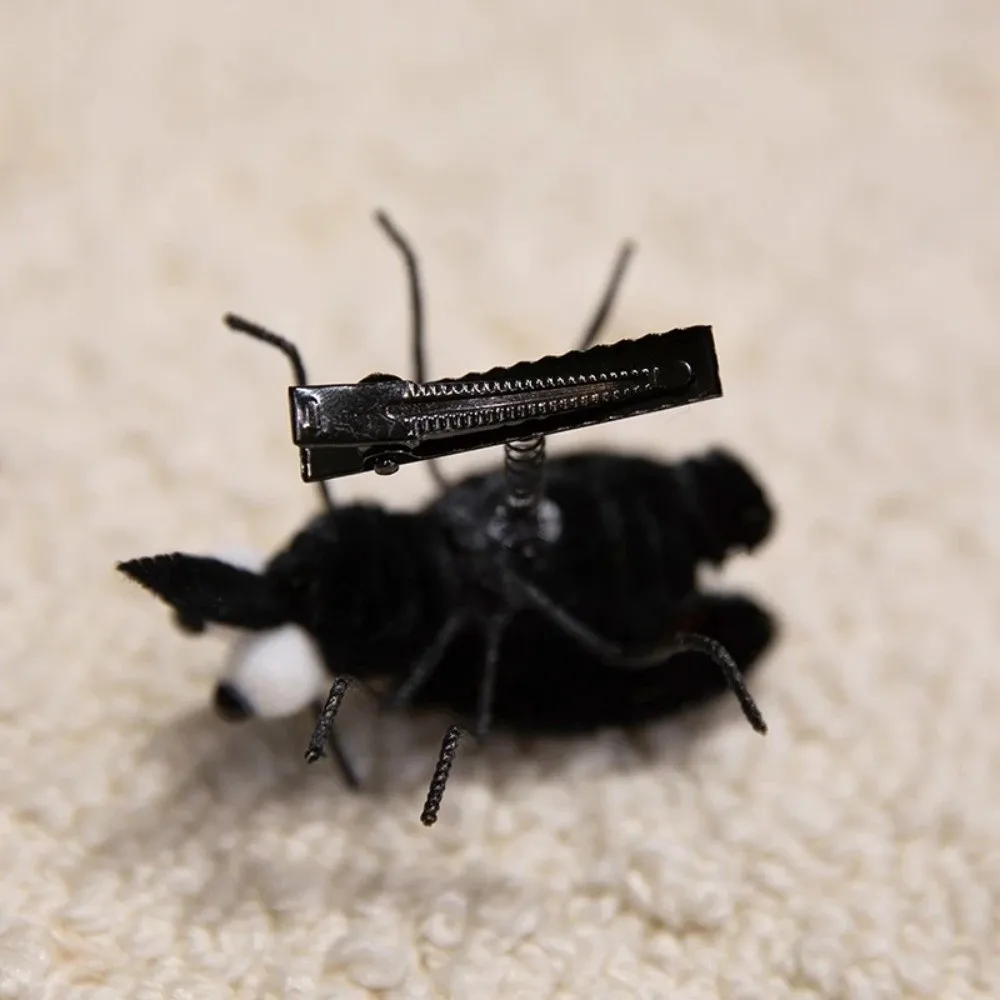 

Creative Simulated Mosquito Hairpin Funny Soft Small Pendant Insect Spring Hairpin Children Gift