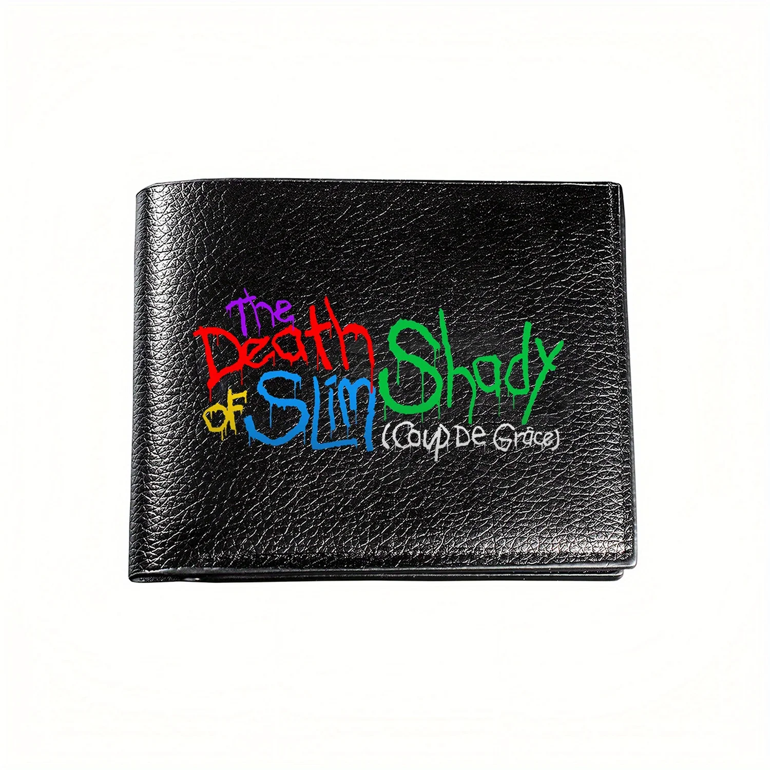 

The Death Of Slim Shady (Coup De Grâce) Business Mens Casual Elegant Simple Practical Quality Wallet Stylish Printing Graphic Cr