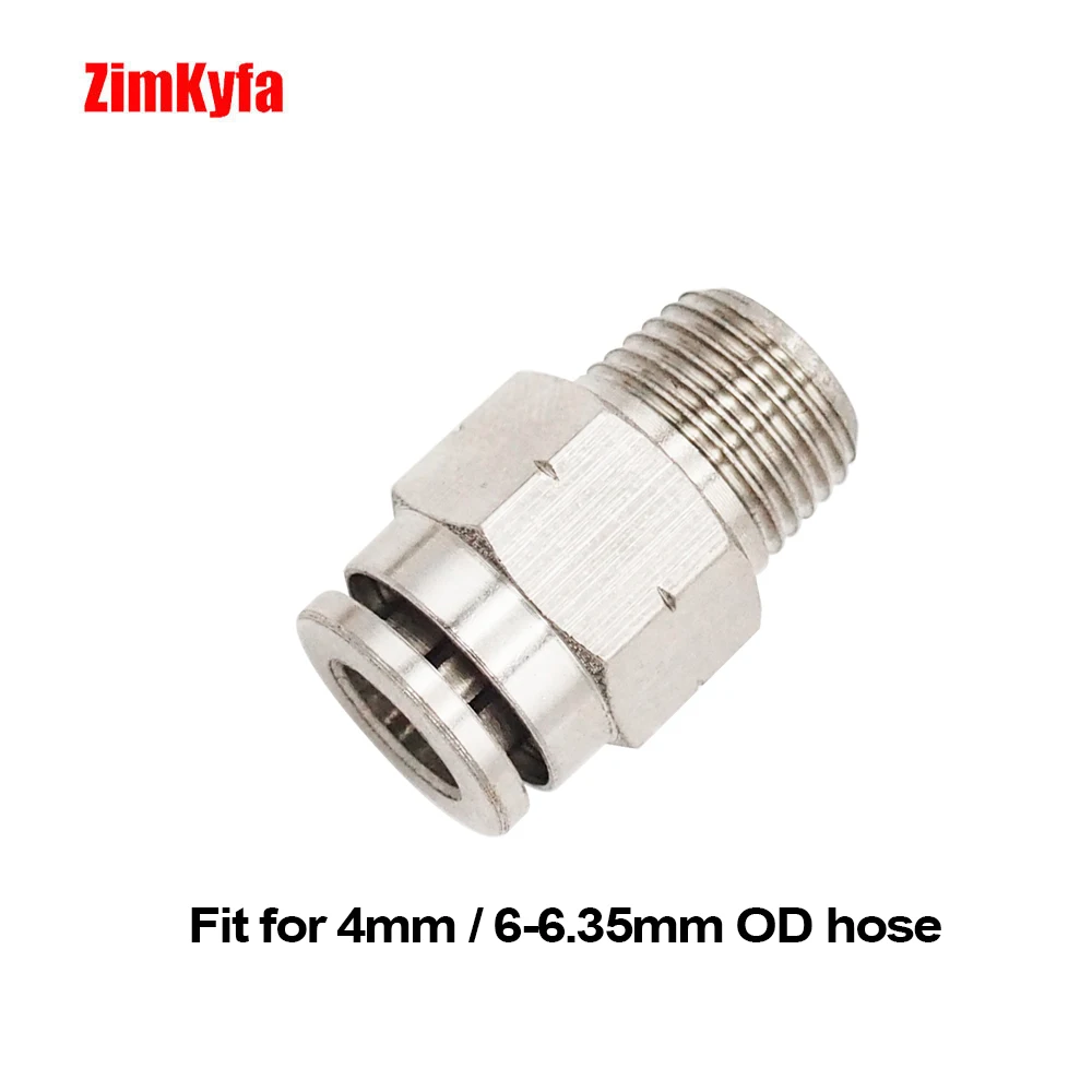 Straight Micro Line Hose Fitting Suit For 4mm (5/32