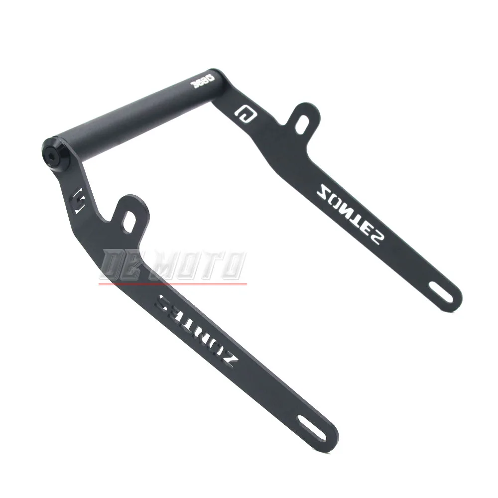 สําหรับ ZONTES 368G 368-G รถจักรยานยนต์นําทางขาตั้ง GPS ผู้ถือโทรศัพท์มือถืออลูมิเนียม Mount Bracket