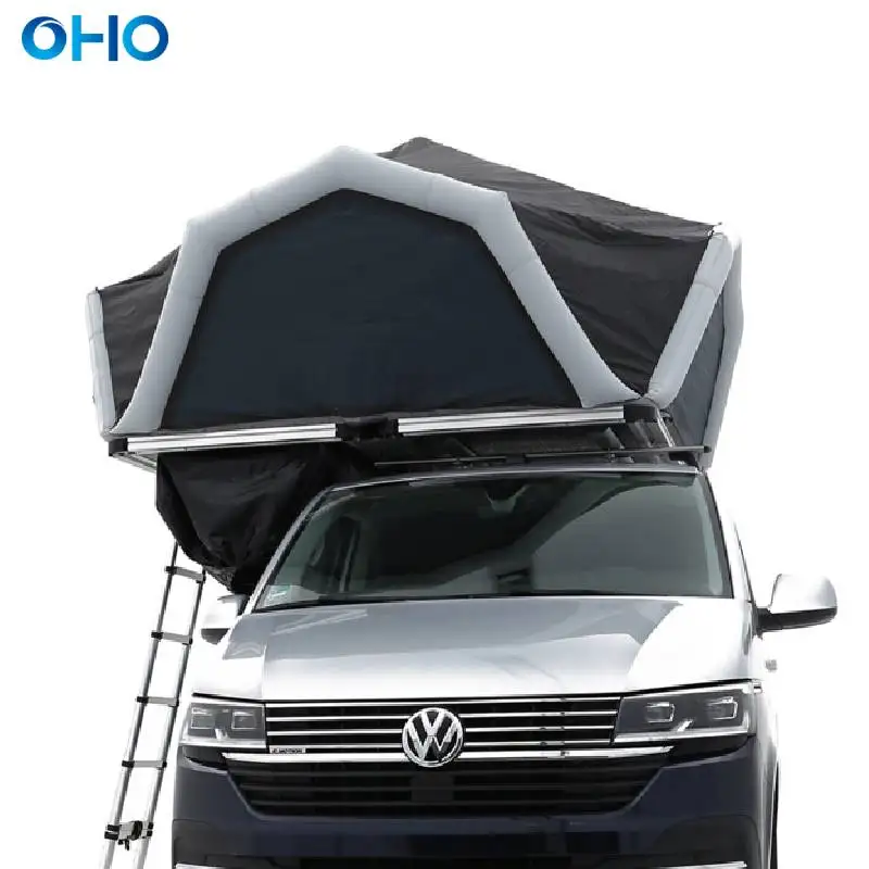 

OHO New Design Polygon Inflatable Roof Top Car Tent for Outdoor Camping