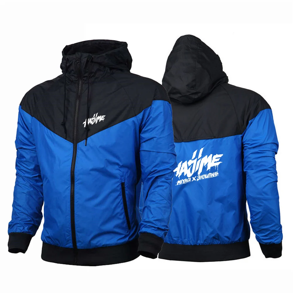 

Весна-Осень 2029, Hajime MiyaGi Andy Panda, водонепроницаемое повседневное пальто с принтом, мужская дышащая тонкая куртка с капюшоном высокого качества