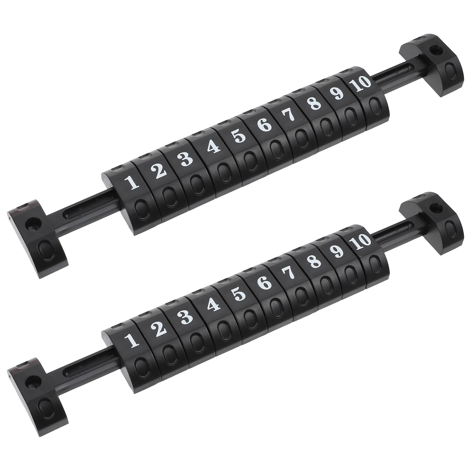 

2pcs Plastic Counters Durable Scorer for Table Football Score Indicator Easy Install Long Lasting High Quality