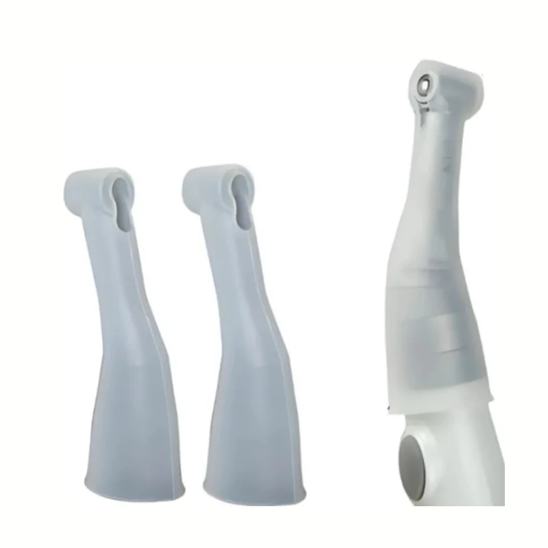 2/5Pcs Dental Contra Angle Protection Insulating Sleeve Case Sheath Sheet Cover Dental Low-Speed Electric Motor Accessories