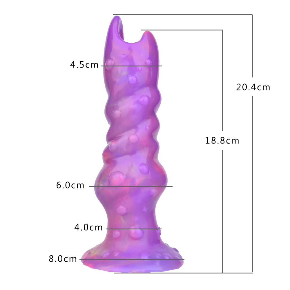 Sumexy-Ovipositor luminoso de empuje manual suave, tapón Anal brillante, huevos de fantasía para poner, juguetes sexuales para mujeres y hombres, juego masturbador erótico de más de 18