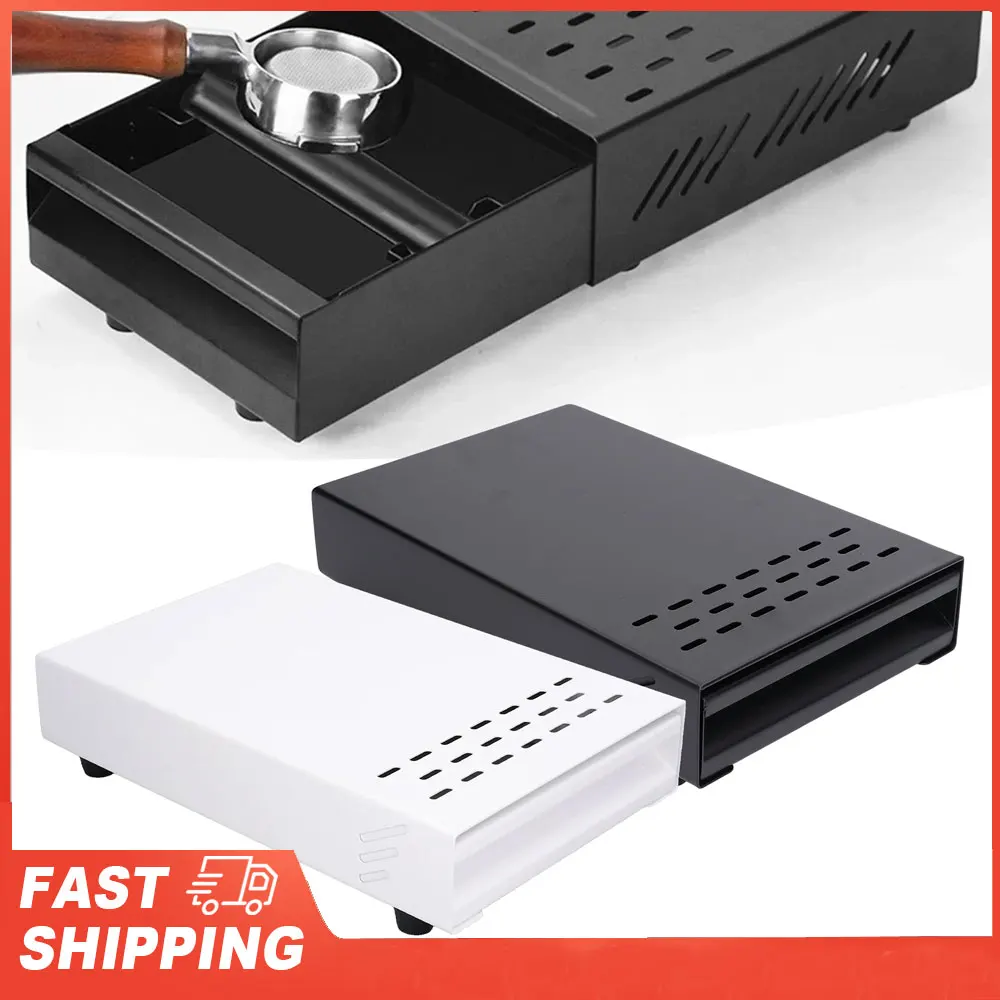 

Coffee Residue Powder Box Coffee Knock Box Drawer Stainless Steel Thickened for Household Shop