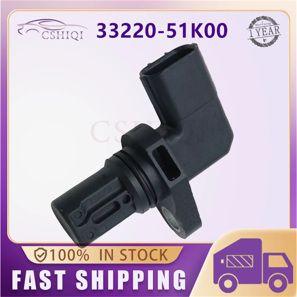 33220-51K00 Camshaft Position Sensor 33220-50M00 J5T33071 For Suzuki Grand Vitara Kizashi SX4 Splash 2005-20 Opel Agila 2008-14