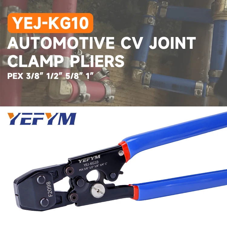 Automotive Ratsche CV Joint Clamp Zange YEJ-KG10 Luft/Wasser Schlauch Befestigungs Zange Edelstahl Klemmen Crimpen/Nutcracker Zange – Detail 1