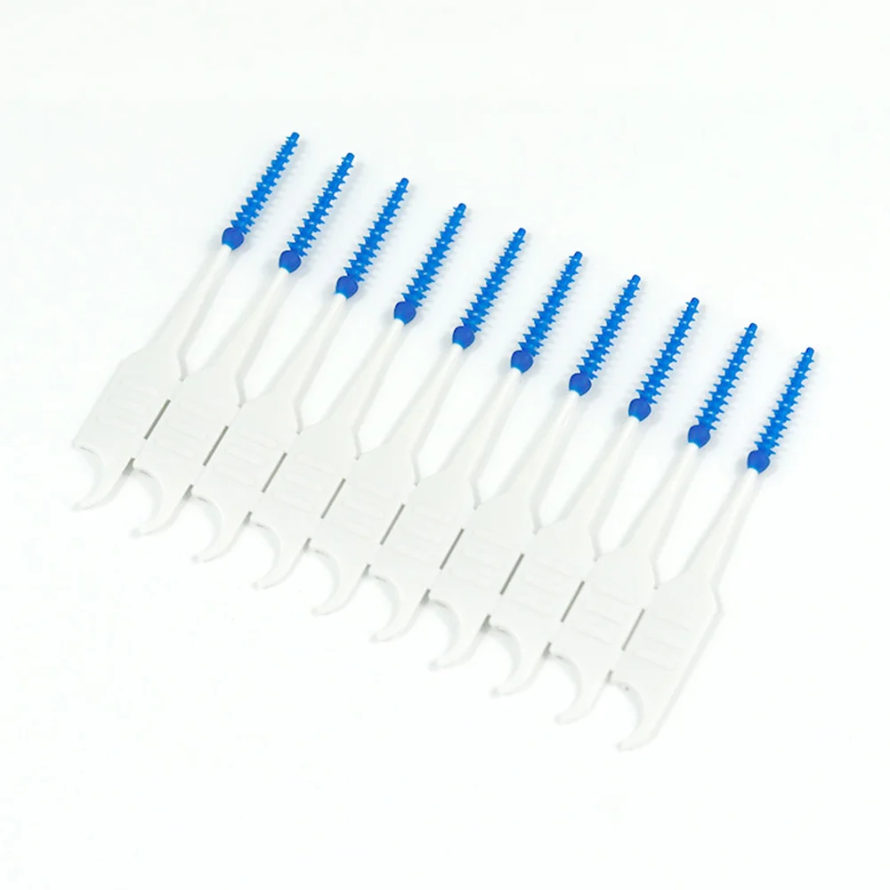 150/20pcs Silicone Interdental Brushes Tooth Cleaning Dental Floss Toothpicks Dental Dentistry Brush Between Teeth Water Flosser