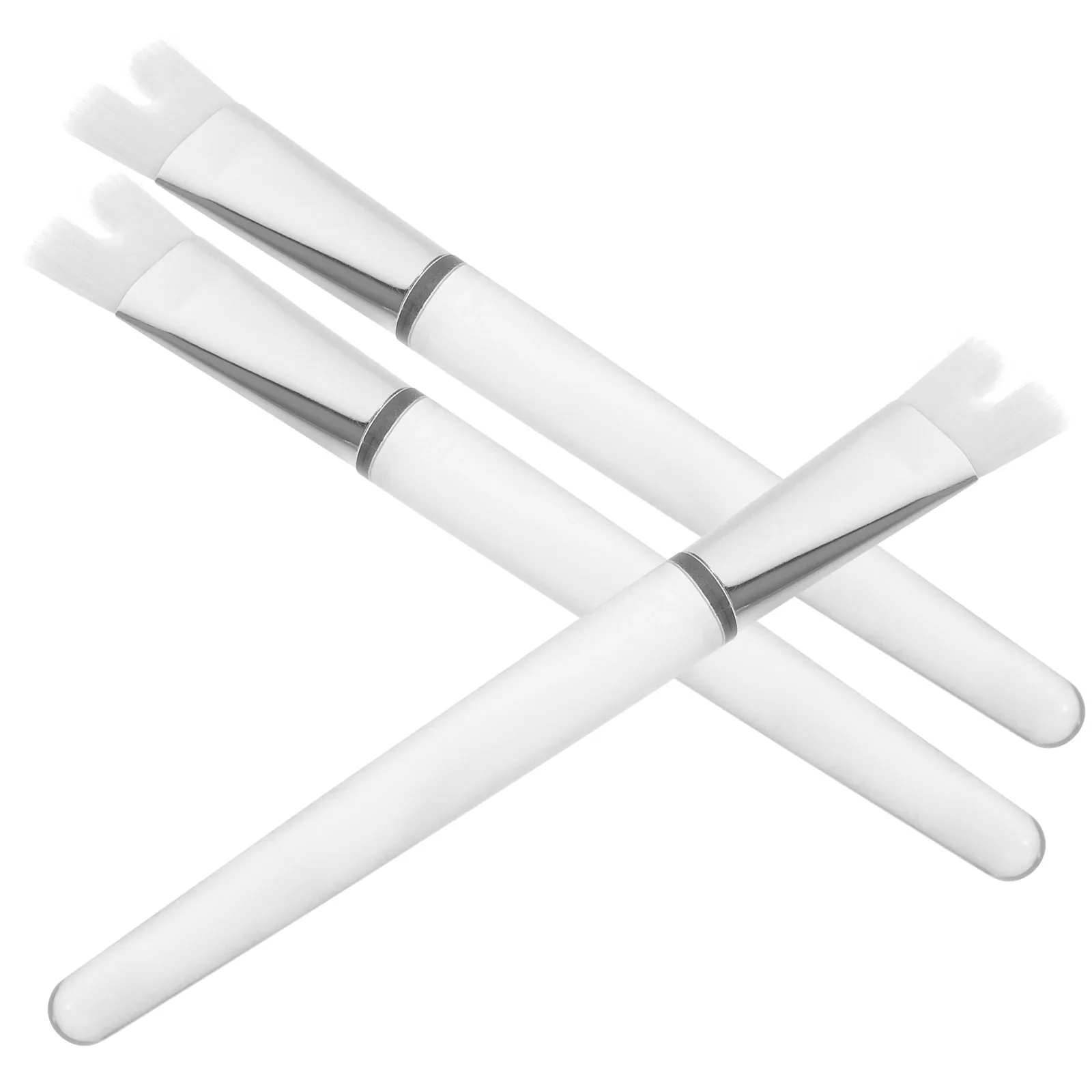 

3Pcs Nose Light Brush Set Blending Concealer Contouring Tool for Women Smooth Grip Lightweight Travel Friendly