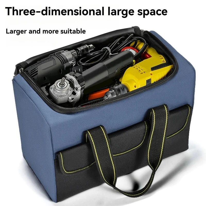Oxford Cloth Tool Bag Professional Electrician Waterproof Working Multifunction Organizing Storage Tool Bag