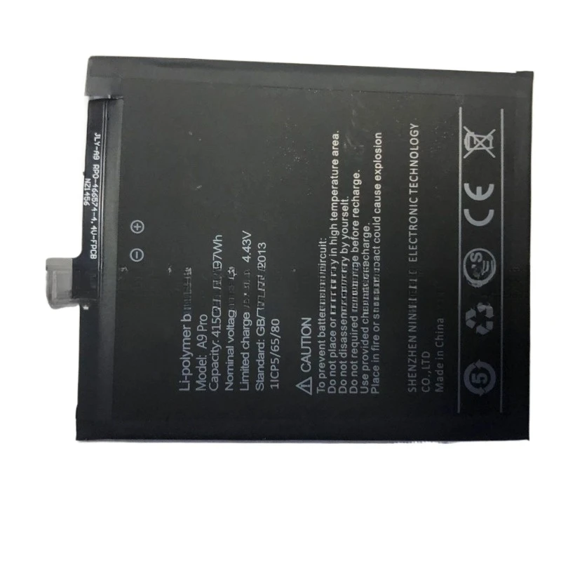 2PCS 4150mAh New High Quality A9 Pro Battery For UMI Umidigi A9 Pro A9Pro Phone Replacement Bateria Batteries