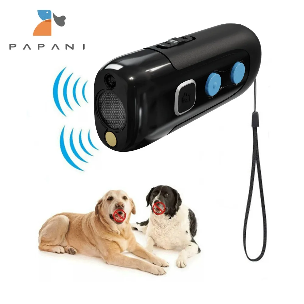 Imagem -02 - Ultra-sônico de Alta Potência Dog Driver Frequência Variável Laser Luz Estouro Flash Parar de Latir Pet Fornecimentos Novo 2023