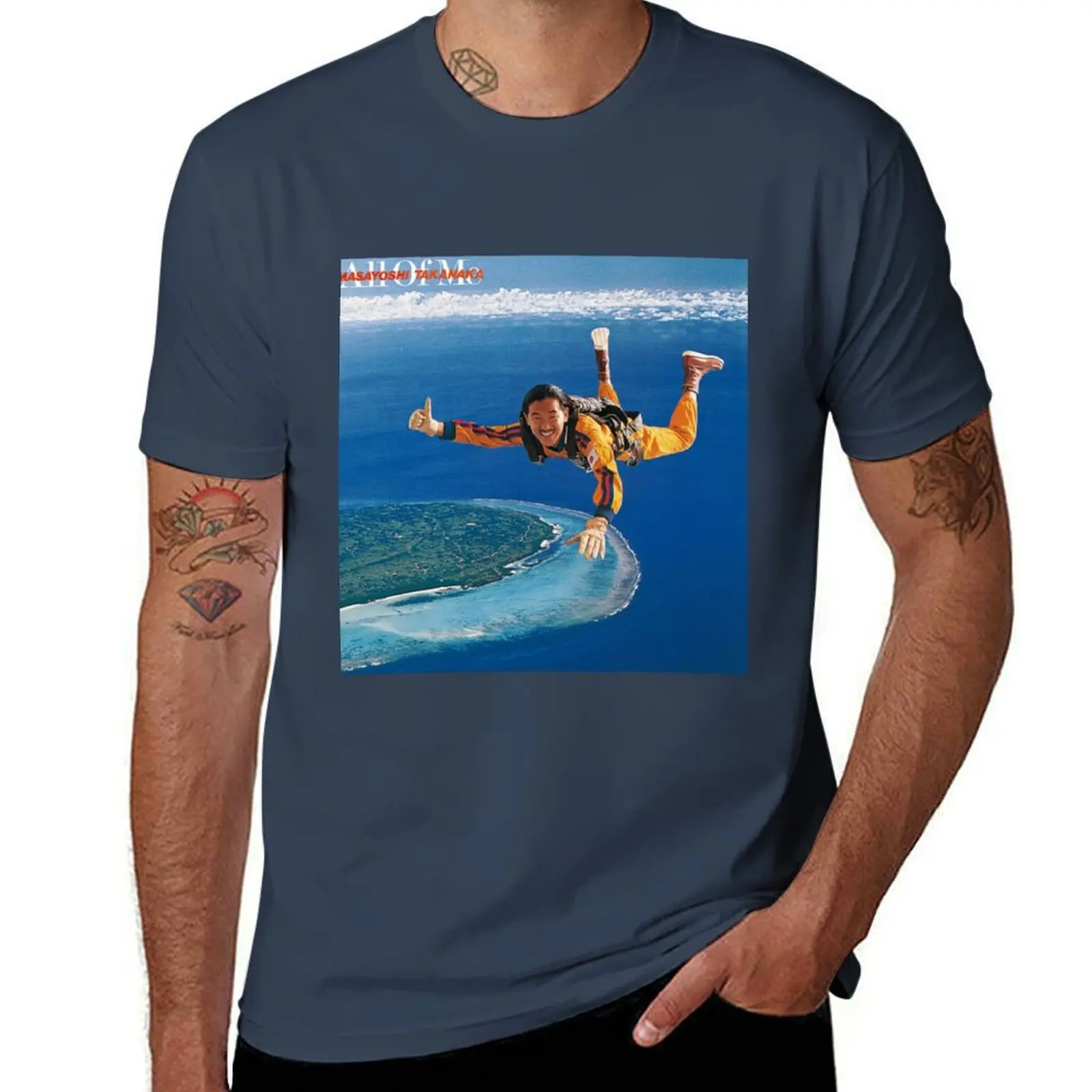 

All Masayoshi Of cover Album Takanaka Me T-Shirt Summer Holiday T-Shirt