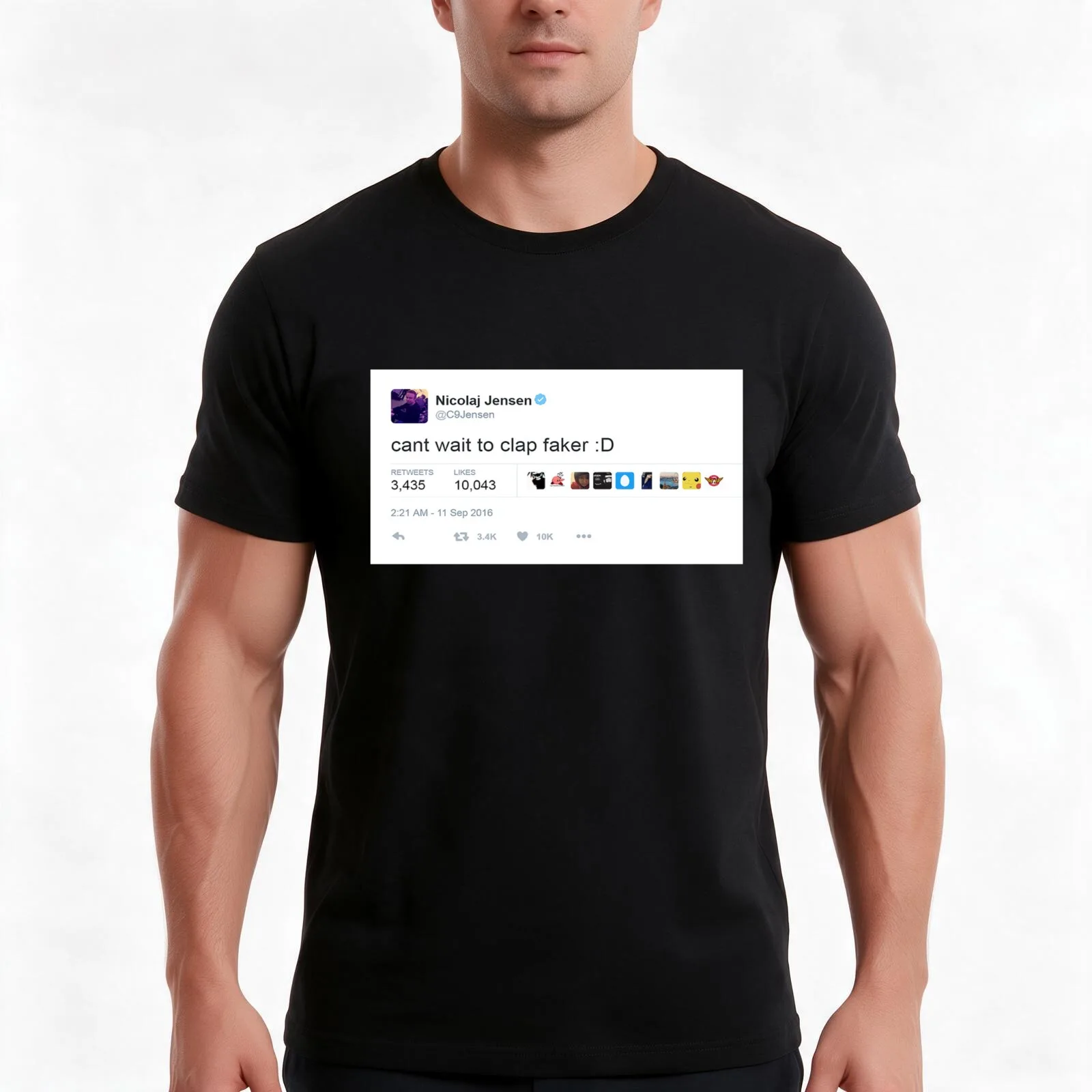 Clap Faker T-Shirt Summer Casual Cotton Tee Oversized Streetwear Tops Vintage Graphic Print Loose Fit Short Sleeve