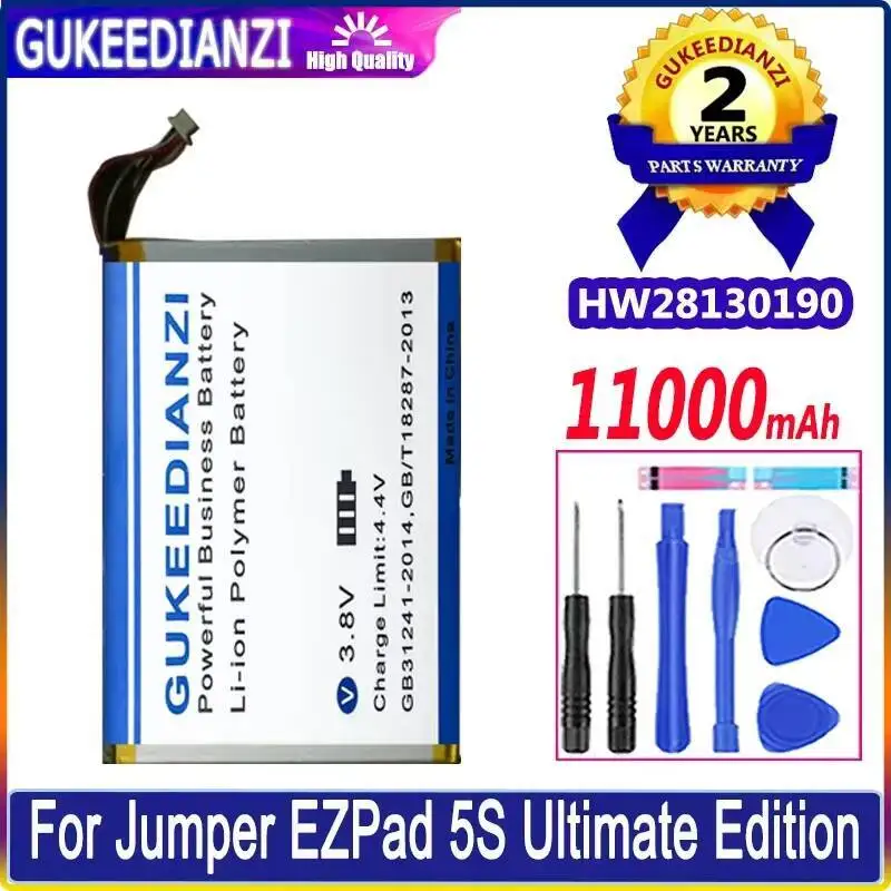 

Long-Lasting Performance For Jumper Ezpad 5S Ultimate Edition Laptop HW28130190 Battery 11000Mah Stable