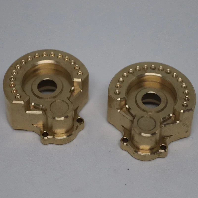 

Heavy Duty Metal Brass Counterweight Steering Block Wheel Knuckle Axle Balance Weight for 1/10 Traxxas TRX4 RC Crawler