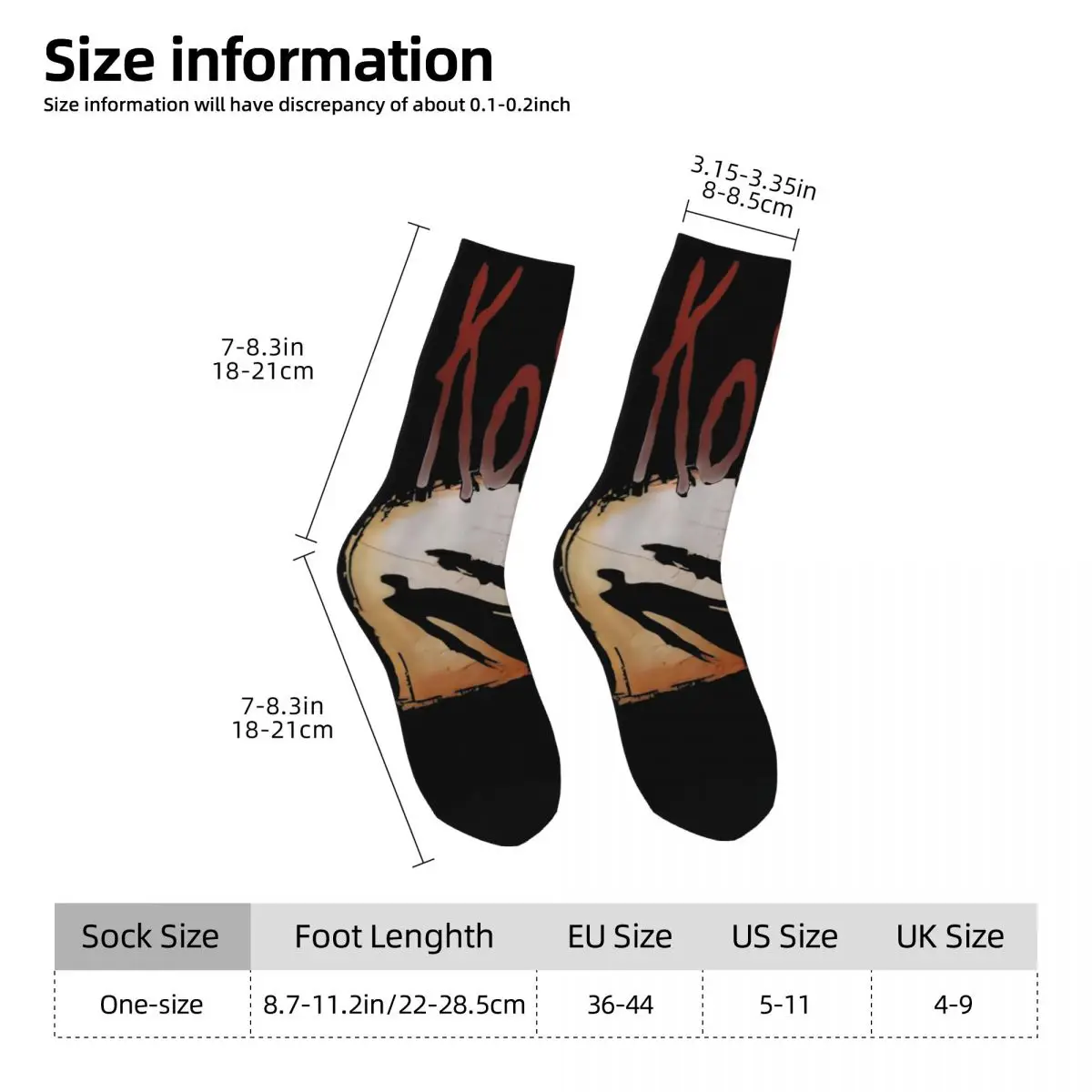 Neue männliche Männer Socken verrückt Dorn Socke Rockband Sport Frauen Socken Frühling Sommer Herbst Winter