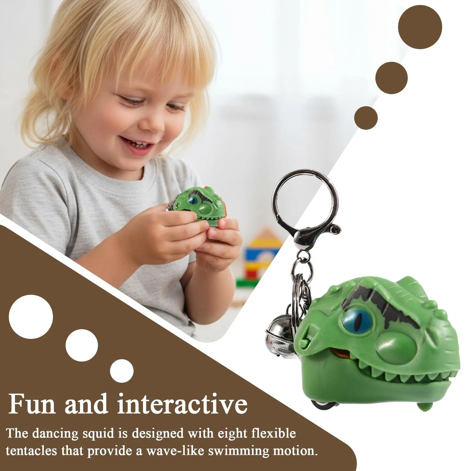 Lindo llavero realista de dinosaurio, colgador de mochila versátil y a la moda, llavero de Animal bonito para morder el dedo, regalo de viaje