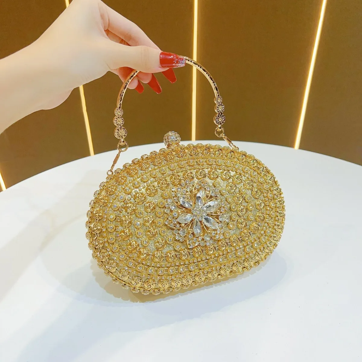 

New foreign trade hot-selling , evening bags, handbags, diamond-encrusted high-end s, handbags