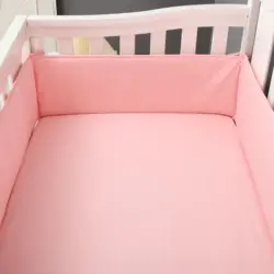 Breathable Crib Anti-collision Bed Surround Newborns Bumper Fence Cartoon Baby Bedding Tour De Lit Bebe Tresse Baby Essentials