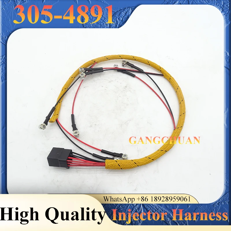 

Жгут топливных форсунок двигателя C4.2 305-4891 3054891 для E311D E313 E315 E319D E320D