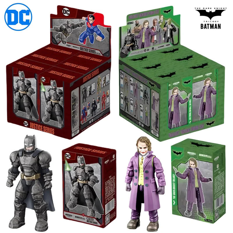 DC Justice League Action Figure THE DARK KNIGHT TRILOGY BATMAN JOKER SCARECROW BANE TWO FACE Collectble Models Toys Gift
