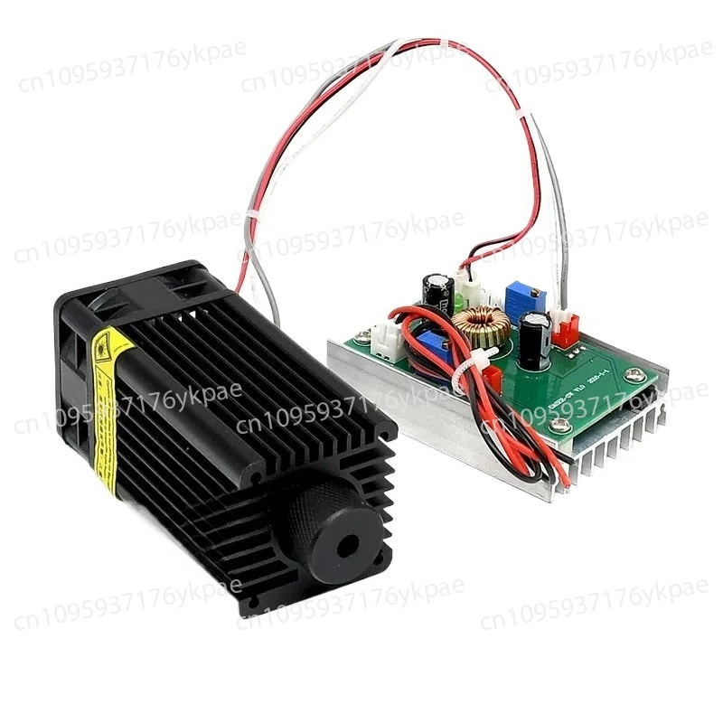 520Nm Green Point Industrial Laser, High Power 1000mW Head Adjustable Focus
