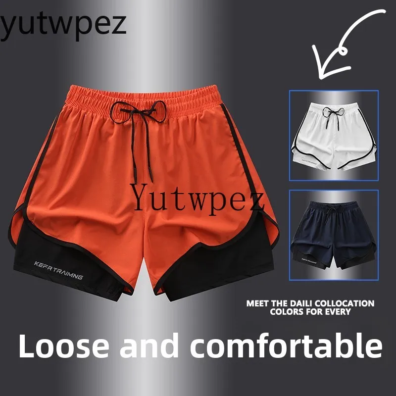 Running Quick-Drying Casual Fashion Fitness Breathable Plus Size Men's Basketball Shorts Cycling Sports Summer Loose Half Pants