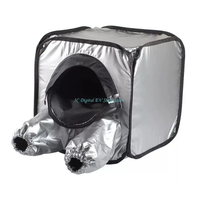 

E74D Lightproof Foldable Darkroom Tent For Outdoor Film Handling And Light Sensitive Material Protections