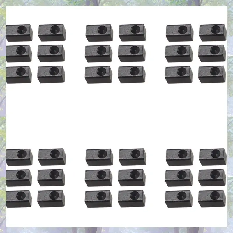 36 Pezzi Chitarra Tremolo Ponte Sella Morsetto Blocco Pressione Stringa Inserto Blocco Metallico Per Parti di Chitarra Elettrica